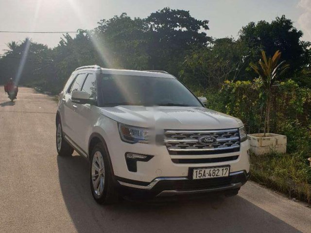 Bán Ford Explorer đời 2019, màu trắng, nhập khẩu0