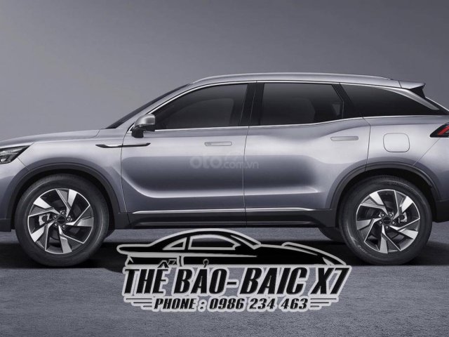 BAIC Beijing X7 năm sản xuất 2020, màu bạc, xe nhập, giá tốt