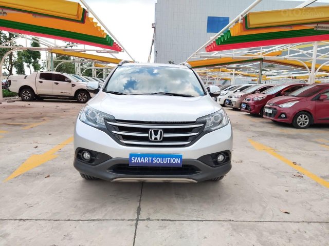 Bán xe Honda CRV 2014, màu ghi bạc0