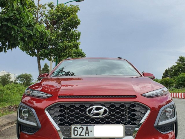 Hyundai Kona 1.6 Turbo 2018 màu đỏ - đi 80.000km, xe cực đẹp, xe cực zin, giá 670tr - hỗ trợ trả góp 70% giá trị xe0