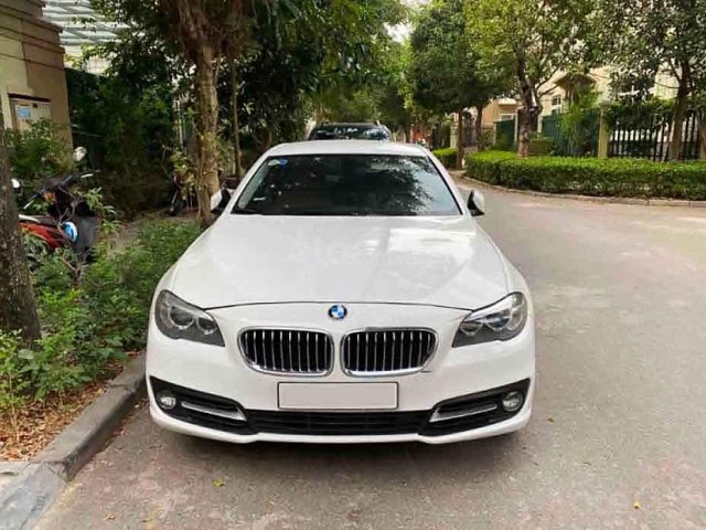 Cần bán lại xe BMW 5 Series năm sản xuất 2015, màu trắng, xe nhập còn mới0