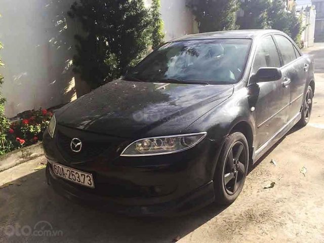 Cần bán Mazda 6 sản xuất năm 2003, màu đen, nhập khẩu0