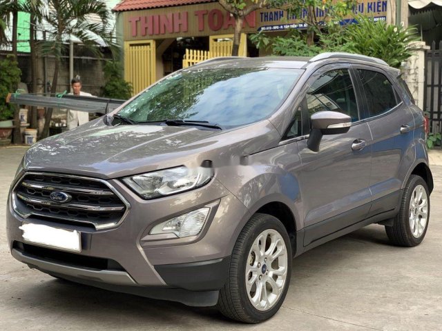 Xe Ford EcoSport 1.5L Titanium sản xuất năm 2018, màu xám còn mới0