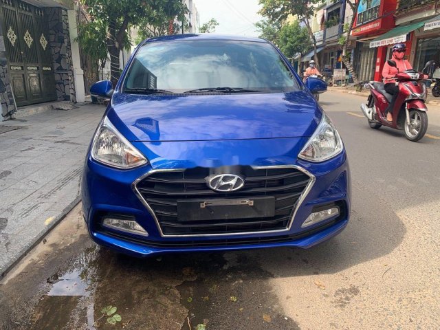 Cần bán xe Hyundai Grand i10 đời 2018, màu xanh lam, giá tốt0