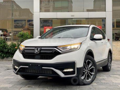 Honda CR-V 2020 giảm 100% thuế trước bạ + Khuyến mãi cực hấp dẫn, xe đủ màu giao ngay0