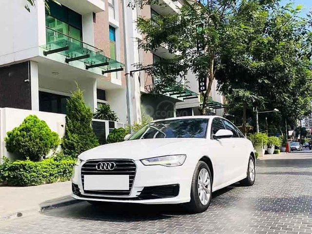 Bán Audi A6 đời 2015, màu trắng, xe nhập chính chủ0