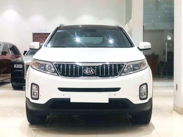 Bán xe Kia Sorento DATH 2018 full dầu, màu trắng0