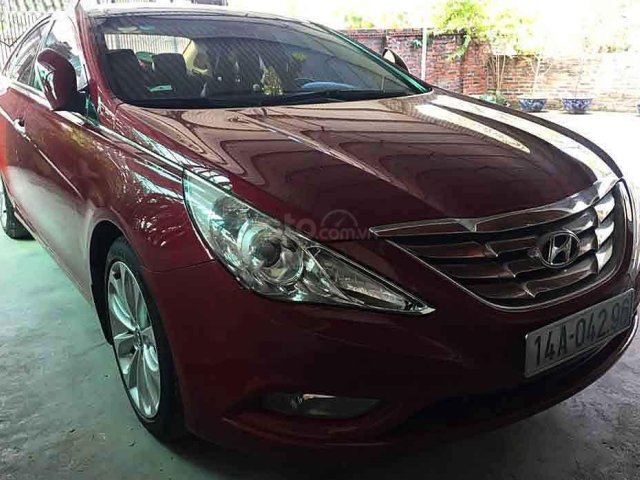 Bán Hyundai Sonata năm 2012, màu đỏ, nhập khẩu  0