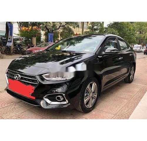 Bán ô tô Hyundai Accent đời 2019, màu đen, xe gia đình 0