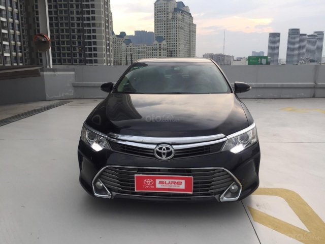 Cần bán xe Toyota Camry 2.0E 2016, màu đen, đi 104.000km - Xe cũ chính hãng Toyota0