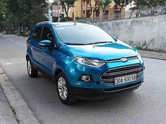 Cần bán xe Ford EcoSport Titanium sản xuất 2015, màu xanh lam, 444tr0