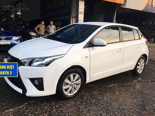 Bán xe Toyota Yaris sản xuất 2014, màu trắng, nhập khẩu nguyên chiếc  0