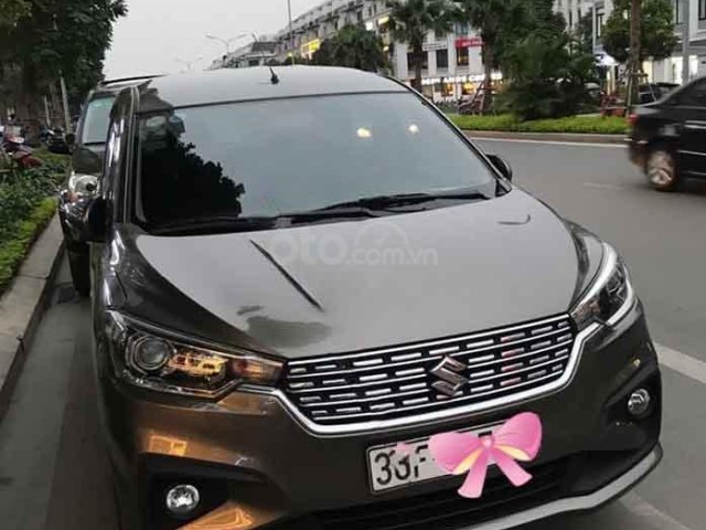 Cần bán lại xe Suzuki Ertiga 1.5 GLX - 2019, màu nâu