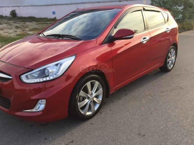 Bán Hyundai Accent năm sản xuất 2013, màu đỏ, xe nhập chính chủ, 383 triệu0