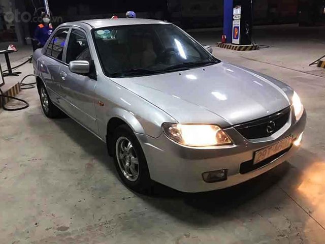 Bán Mazda 323 2003, màu bạc còn mới, giá chỉ 145 triệu