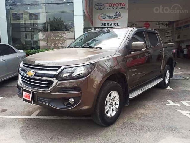 Bán Chevrolet Colorado 2017, màu nâu ít sử dụng, 440tr0