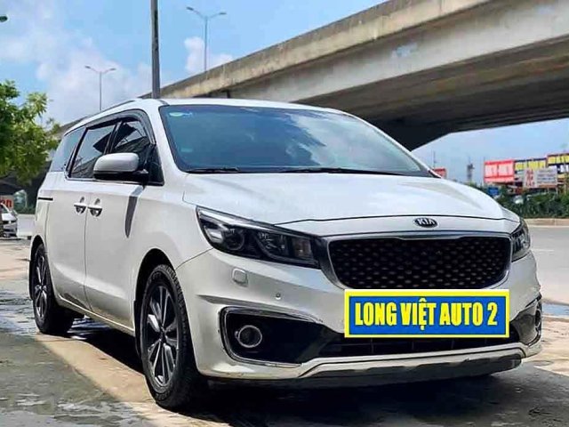 Bán Kia Sedona 2.2L DAT năm sản xuất 2018, màu trắng, xe nhập ít sử dụng