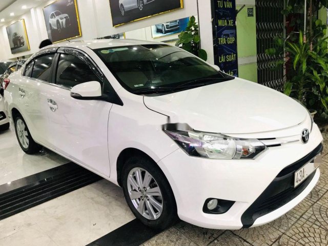 Bán ô tô Toyota Vios sản xuất năm 2017, màu trắng, giá chỉ 385 triệu0