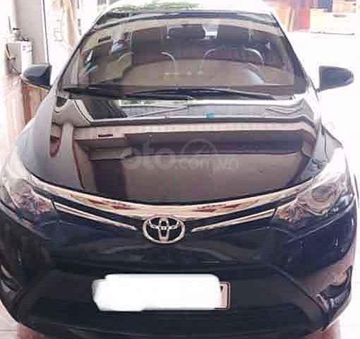 Bán Toyota Vios đời 2017, màu đen chính chủ