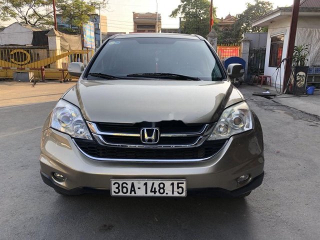 Bán xe Honda CR V đời 2010, màu vàng, giá tốt