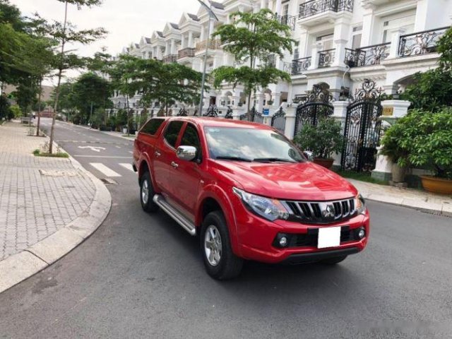 Cần bán lại xe Mitsubishi Triton năm 2019, màu đỏ số sàn0