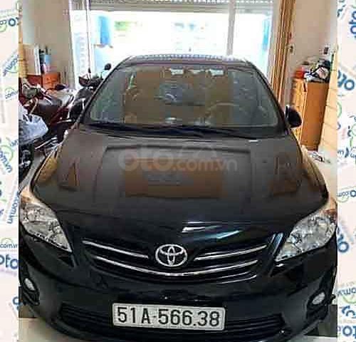 Cần bán Toyota Corolla Altis sản xuất năm 2013, màu đen như mới, 545 triệu