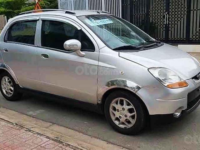 Bán ô tô Daewoo Matiz SE năm sản xuất 2007, màu bạc  0