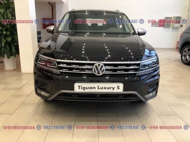 Ưu đãi ra mắt xe Tiguan Luxury S 2021, nhập nguyên chiếc, xe 2.0TSI offroad cực tốt, LH Ms Uyên để nhận báo giá tốt nhất