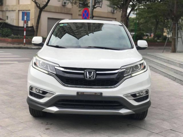 Cần bán xe Honda CRV 2.4 AT đời 2015, màu trắng0