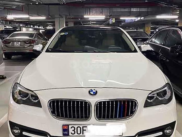 Cần bán gấp BMW 5 Series 520i năm sản xuất 2013, màu trắng, nhập khẩu0