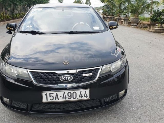 Bán Kia Cerato SX 2010, ĐK 2011 số sàn, màu đen