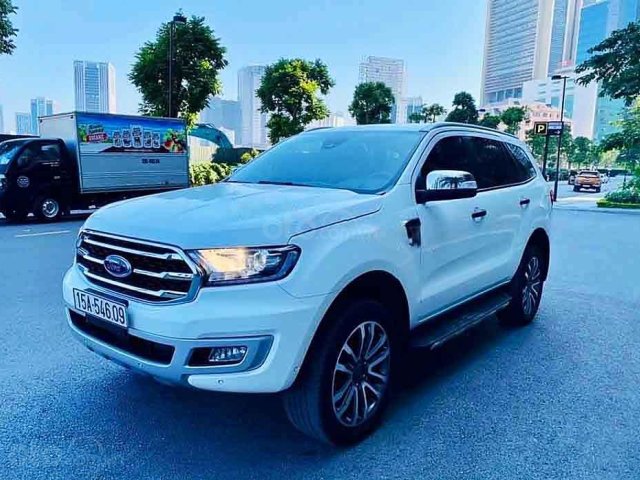 Bán ô tô Ford Everest 4x4 Titanium năm sản xuất 2019, màu trắng, nhập khẩu0