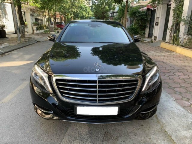 Mercedes S400 sản xuất 2014 màu đen, nội thất kem siêu hot, bản full option- Đẳng cấp doanh nhân0