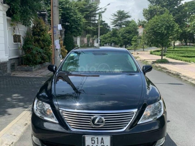 Lexus LS 460L sx 2007 sedan hạng sang, màu đen0