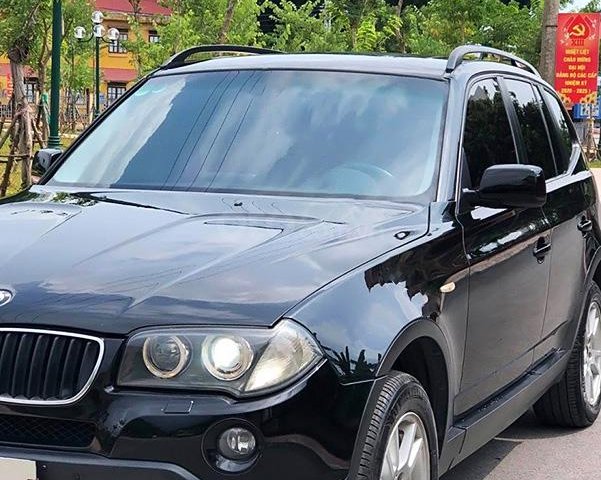 Xe BMW X3 năm 2008, màu đen, nhập khẩu nguyên chiếc