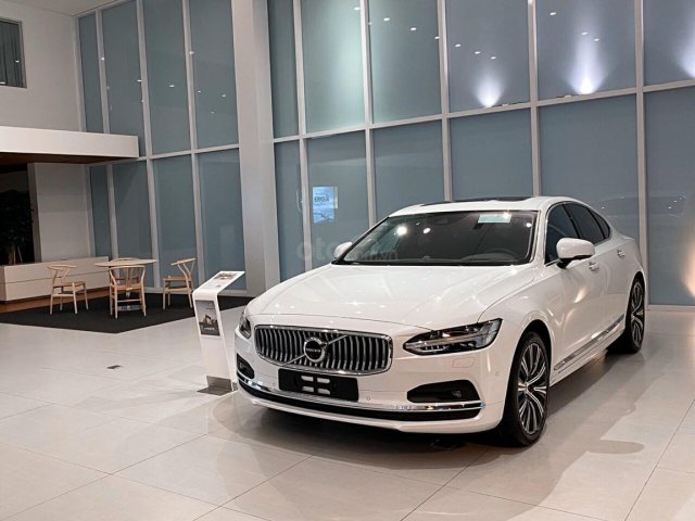 [Volvo Đà Nẵng] - S90 Inscription 2021 đẳng cấp sedan an toàn hạng sang, màu trắng giao ngay