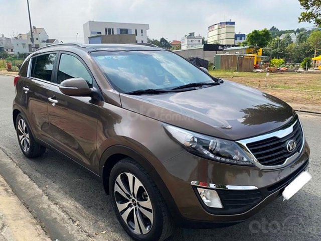 Cần bán lại xe Kia Sportage sản xuất năm 2013, màu nâu, nhập khẩu, 580 triệu