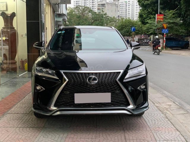 Lexus RX350 F- Sport 2019 màu đen, nội thất đỏ- full option - full lịch sử hãng- Một chủ từ mua mới từ đầu0