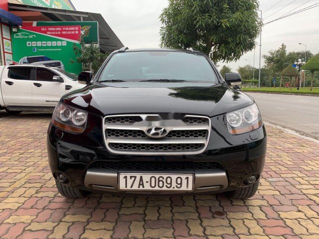 Cần bán xe Hyundai Santa Fe đời 2009, màu đen, xe nhập, 545 triệu