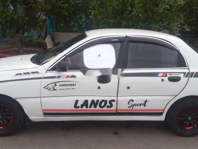 Bán xe Daewoo Lanos sản xuất 2001, màu trắng, xe nhập, 58tr0