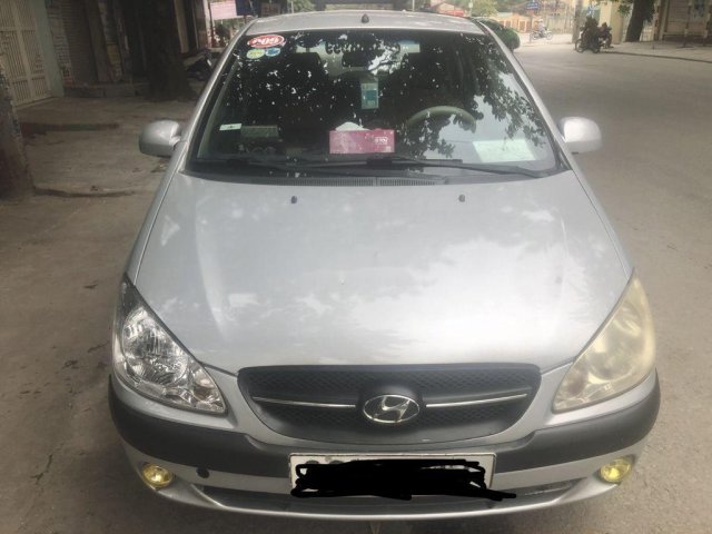 Bán xe Hyundai Getz sản xuất năm 2009, màu bạc, xe nhập chính chủ