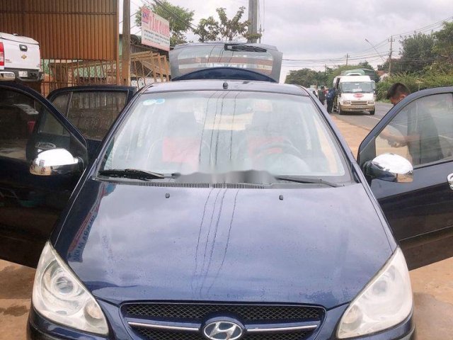 Cần bán xe Hyundai Getz đời 2008, màu xanh lam, nhập khẩu0