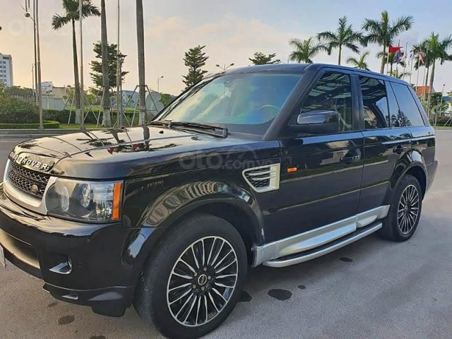 Bán LandRover Range Rover Sport HSE năm sản xuất 2008, màu đen0