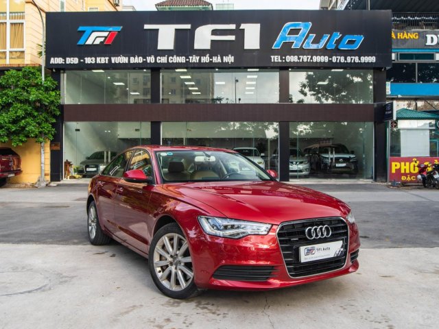 Bán Audi A6 3.0L Quattro, sản xuất 2014, đăng ký 2015, màu đỏ