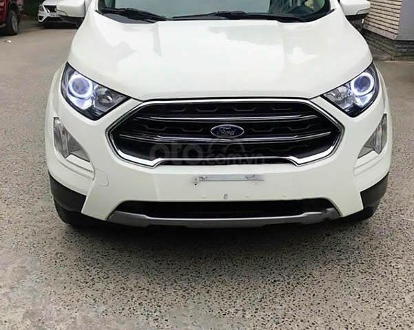 Bán xe Ford EcoSport đời 2018, màu trắng, 555 triệu0