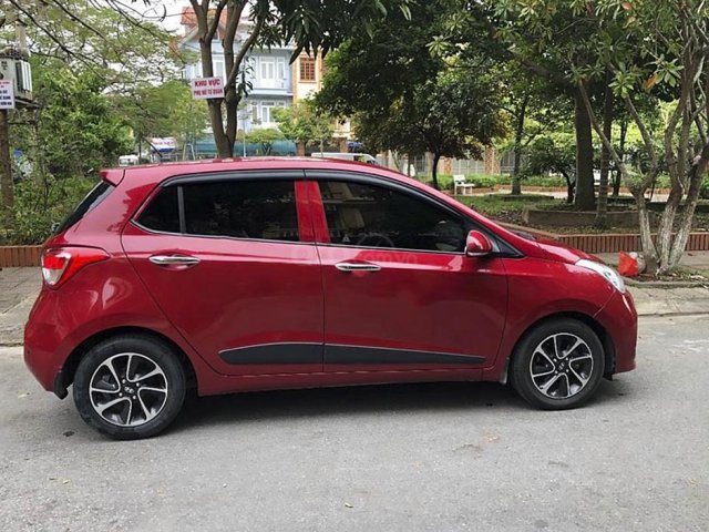 Bán Hyundai Grand i10 đời 2017, màu đỏ còn mới, giá chỉ 338 triệu