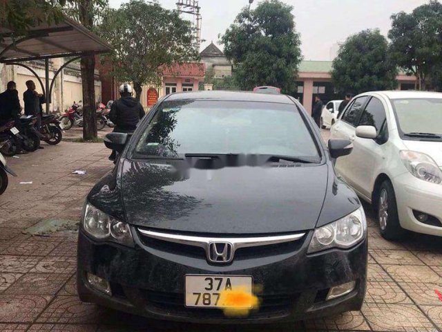 Bán ô tô Honda Civic đời 2007, màu đen, nhập khẩu chính chủ