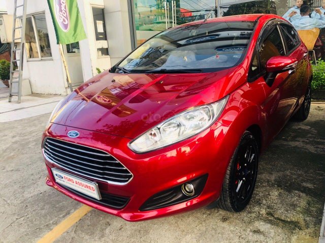 Bán Ford Fiesta 1.0 L năm 2014, màu đỏ còn mới giá chỉ 360 triệu đồng