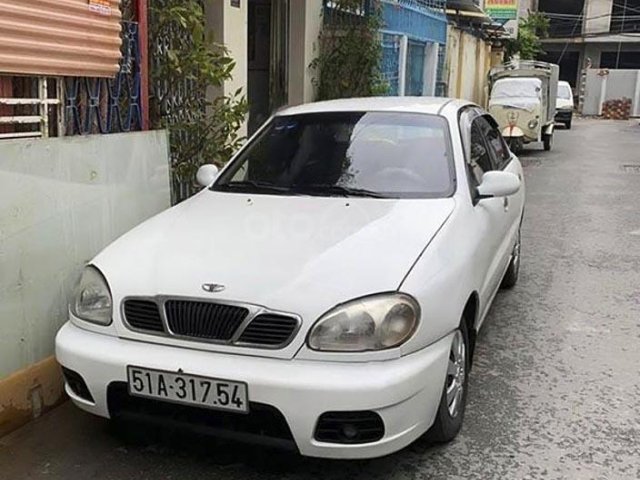 Bán Daewoo Lanos đời 2001, màu trắng chính chủ, 66tr0