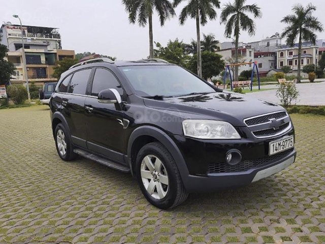 Bán Chevrolet Captiva sản xuất năm 2007, màu đen còn mới0